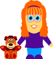 child clipart toy